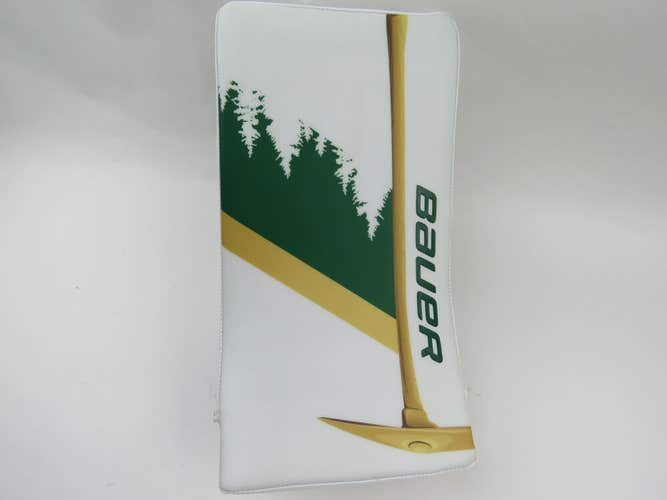 Bauer Vapor Val d'Or Foreurs QMJHL CHL Pro Stock Hockey Goalie Blocker LEMIEUX