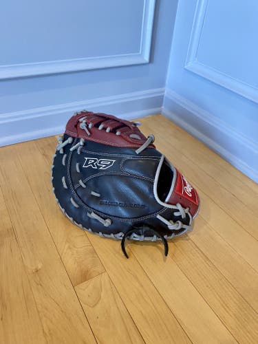 Used Rawlings Right Hand Throw First Base R9 Baseball Glove 12.5"