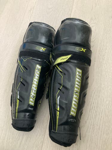 Used Warrior Alpha QX Pro Shin Pads