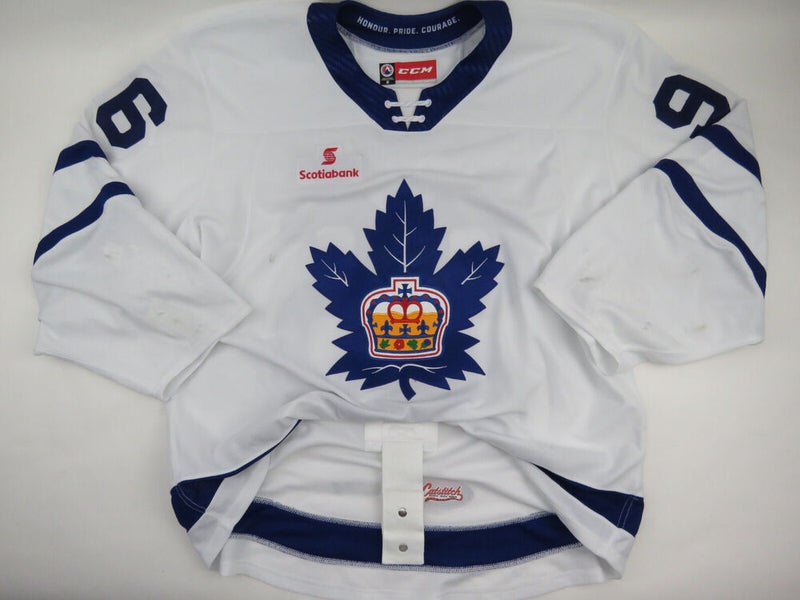 CCM QuickLite Toronto Marlies Game Worn AHL Pro Stock Hockey