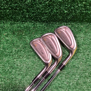 Titleist Dci 981 3, 4, 5 Iron Set Steel, Right handed