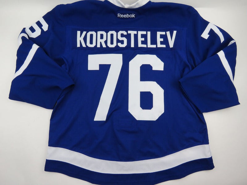 Training Camp Pre Season Toronto Maple Leafs Authentic Hockey Jersey  KOROSTELEV