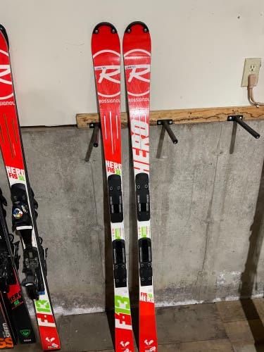 Used Racing Without Bindings Hero FIS SL Pro Skis