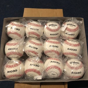 New Wilson 12 Pack (1 Dozen) Baseballs
