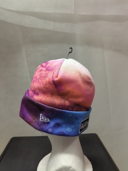 New Era Washington Commanders Crucial Catch Tie Dye Knit Beanie - Each