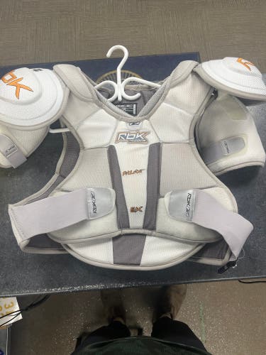 Senior Extra Large Reebok  6K Shoulder Pads a Little Faded