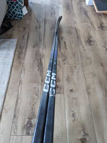 Senior Used Left Hand CCM RibCor Trigger 7 Pro Hockey Stick Pro Stock