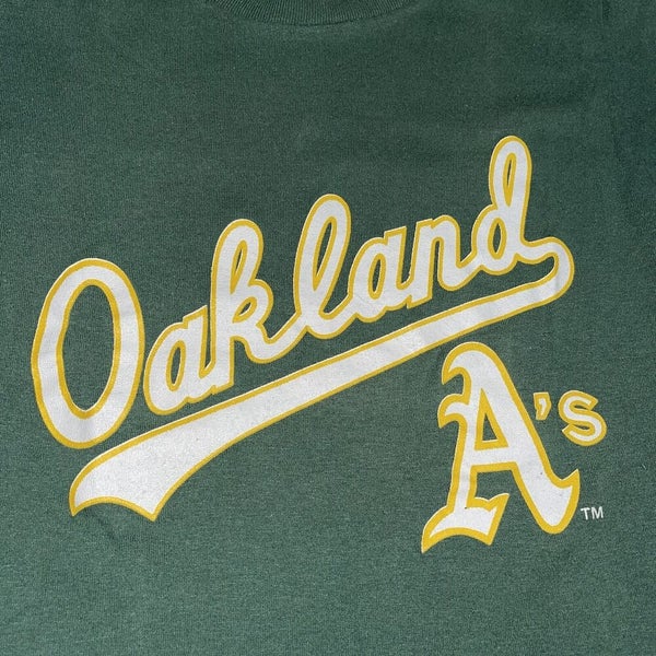 90's Oakland Athletics Script Jacket