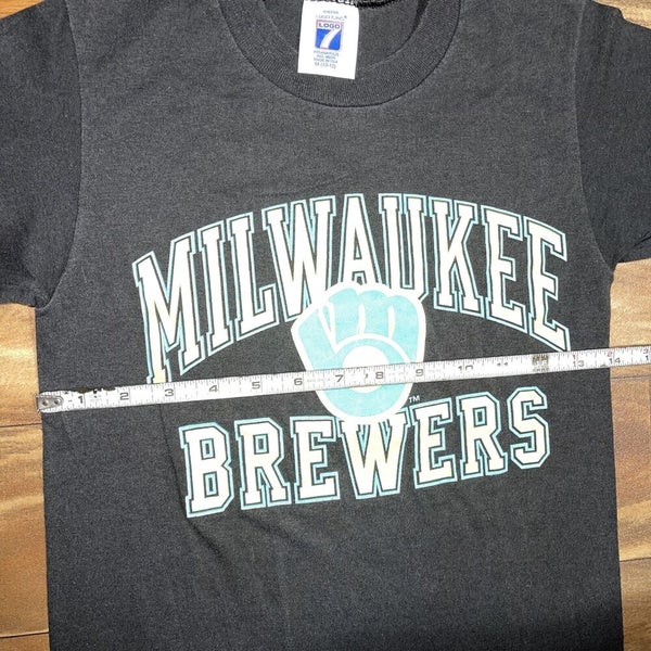Lids Milwaukee Brewers Nike Americana Flag T-Shirt - White