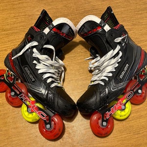 Used Bauer Regular Width Size 9.5 Vapor 2XR Inline Skates
