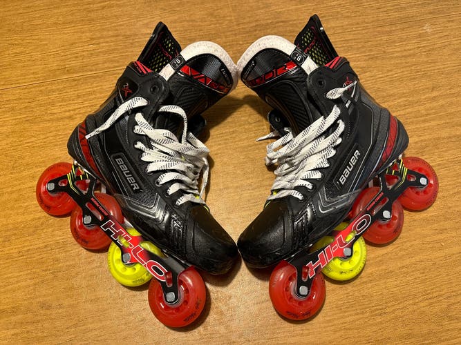 Used Bauer Regular Width Size 9.5 Vapor 2XR Inline Skates