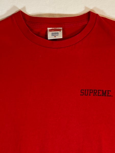 All Red Supreme Shirt