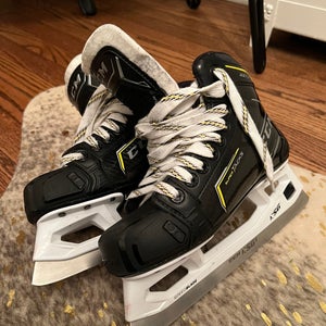 Used CCM Regular Width  Size 3 Super tacks 9370 Hockey Goalie Skates