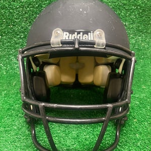 Adult Medium - Riddell Revolution Football Helmet - Black Matte
