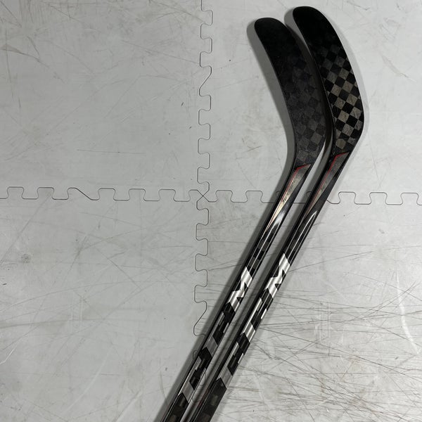 Pair of Pro Stock CCM RibCor Trigger 6 Pro (Painted FT3 Pro) Sticks RH 95 Flex Rakell