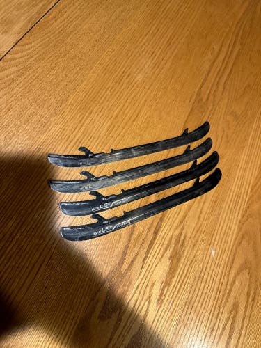 Used Bauer 263 mm LS5 Carbon Blades (4 Individual Blades - 2 Sets)