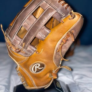 Used Right Hand Throw 12.75" Heart of the Hide Baseball Glove