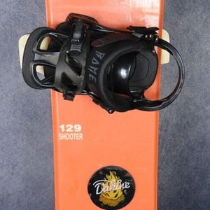 5150 SHOOTER SNOWBOARD SIZE 129 CM WITH ROME SMALL BINDINGS