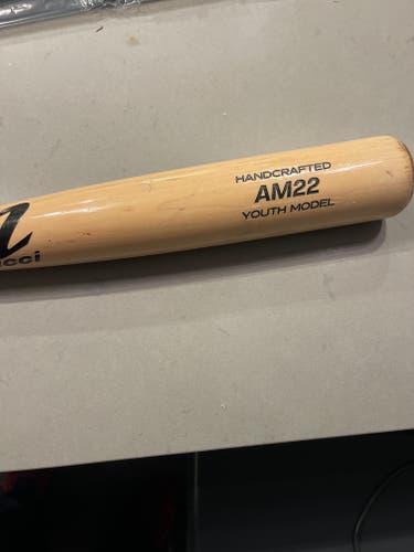 Used Marucci Wood AM22 Youth Model Bat (-8) 21 oz 29"