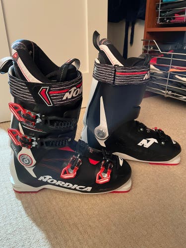 Men’s Nordica SpeedMachine 120 Flex (Stiff) Ski Boots Size 29&29.5