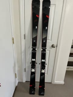 Used 2020 Fischer Pro Mtn 86ti, 175cm w/tyrolia attack 13 demo bindings, $385 or best offer