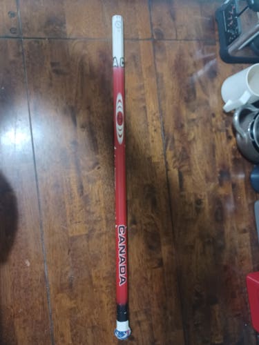 Harrow Monster Box Team Canada Custom Lacrosse Shaft + 2 heads!