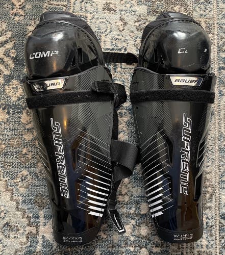 Bauer supreme comp 16” sr shin guards