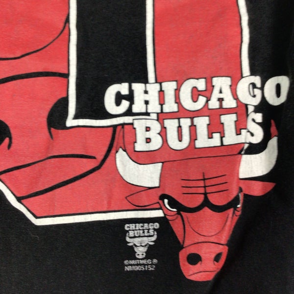 Chicago Bulls/LA Lakers Nutmeg Vintage T-shirt Size M Single Stitch