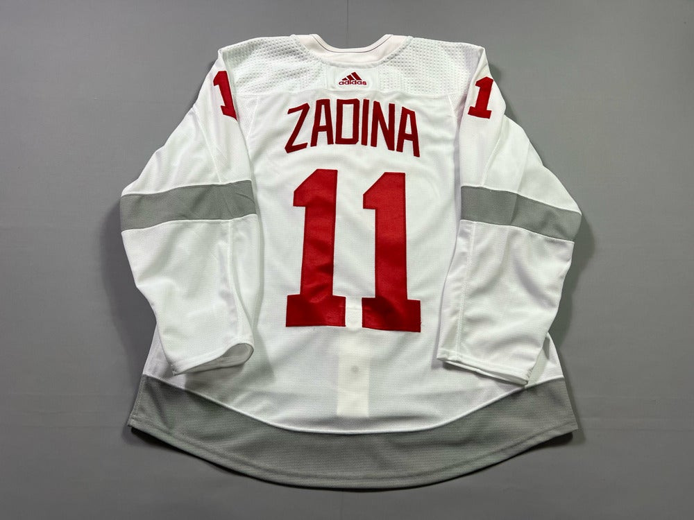 Detroit Red Wings Zadina Reverse Retro 1.0 Adidas Authentic MiC