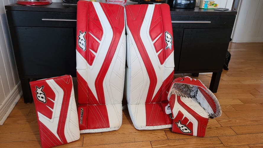 Used 33" Brian's Regular G-Netik Pro 4 Goalie Full Set
