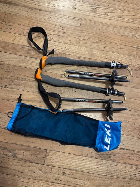 LEKI Tour Stick Vario Carbon Adjustable Ski Poles | SidelineSwap
