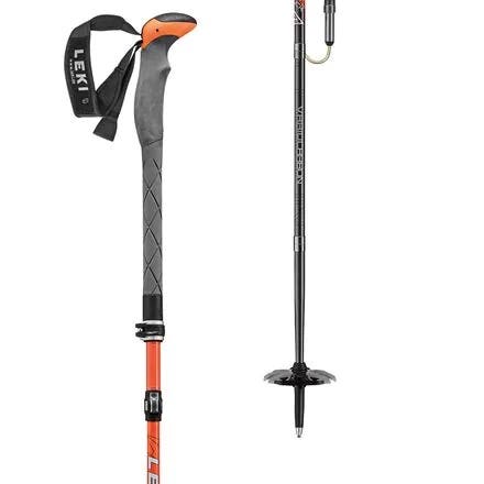 LEKI VARIO CARBON TOURSTICK 未使用品 LEKI Tour Stick Vario Carbon Adjustable Ski Poles | SidelineSwap