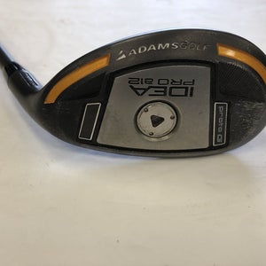 Used Adams Golf Idea Pro A12 3 Hybrid Regular Flex Graphite Shaft Hybrid Clubs