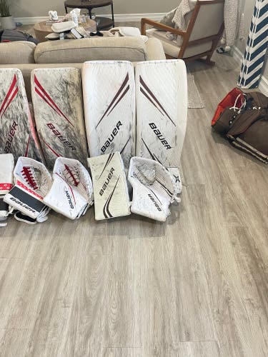 “vanecek” Bauer Pro Stock Vapor 2X Pro Goalie Full Set