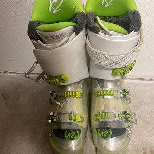 Mondo 26 & mondo 26.5 (300-309mm) Used Women's K2 Ski Boots Soft (70-90)