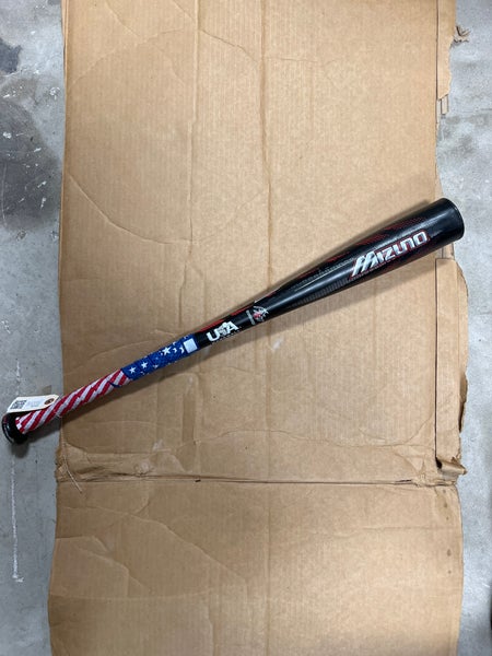 Used USABat Certified Mizuno Generation Alloy Bat -9 19OZ 28"