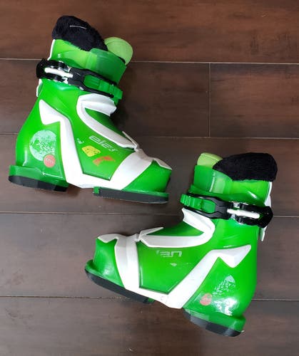 Kid's Elan EZYY 1 Ski Boots 233mm/18.5 KIDS 12-12.5 *USED* CLEAN