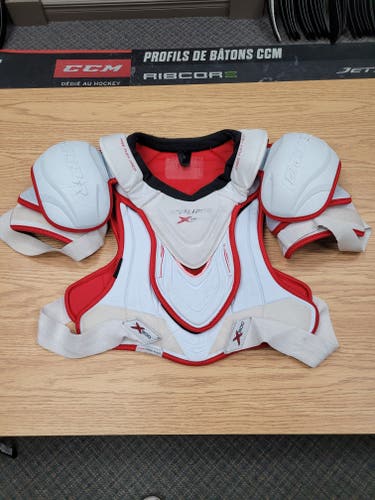 Used Senior Large Bauer Vapor X900 Shoulder Pads Pro Stock