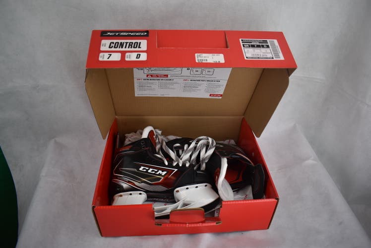 New In-Box CCM Tacks AS3 (6) Jetspeed FT460 (1.5, 2.5) Junior and Intermediate Hockey Skates