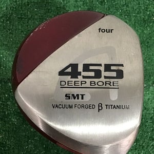 SMT Golf 455 Deep Bore Forged Titanium Driver 4* With X Stiff Graphite Shaft