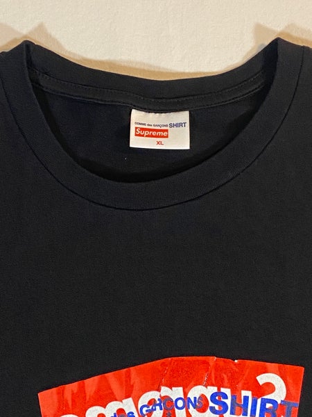 Supreme ギャルソン Box Logo Tee tシャツ　XL
