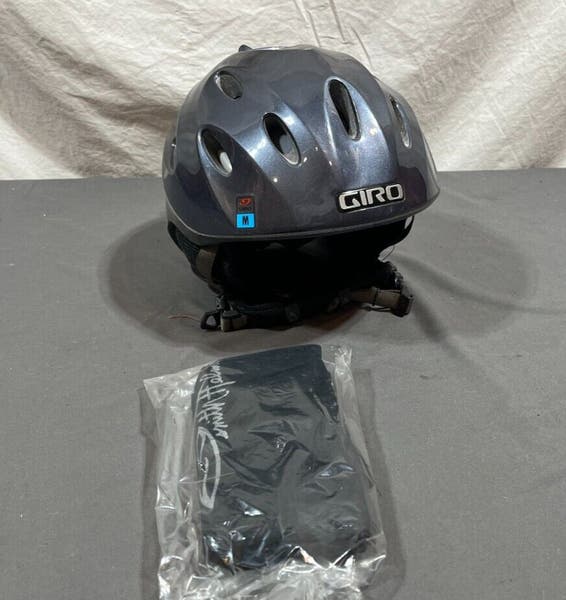 NOS Giro Fuse Gunmetal Gray Ski/Snowboard Helmet M 55.5-59cm