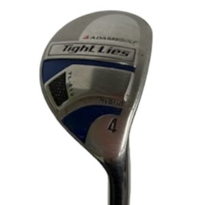 Used Adams Golf Tight Lies 4 Hybrid Regular Flex Graphite Shaft Hybrid Clubs