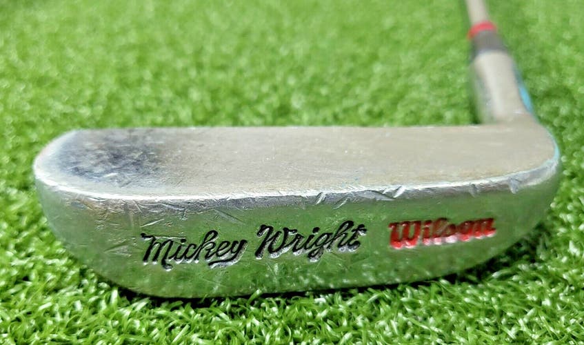 Wilson Mickey Wright Blade Putter  /  RH  /  Steel ~33.75"  /  Vintage  / jd7787