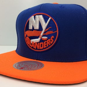New York Islanders Team 2 Tone Mitchell & Ness NHL Adjustable Snapback Hat Cap