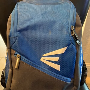 Blue Used Small / Medium Easton Backpack Bat bag