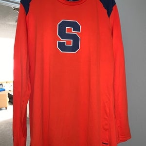Nike Dri-Fit Syracuse Orange long sleeve shooting shirt