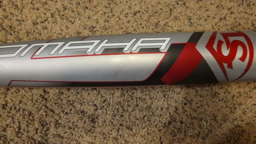 Like new USSSA Certified 2021 Louisville Slugger Alloy Omaha Bat (-5) 25 oz 30"