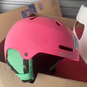 Traverse Snowboard Helmet Kid's Small Helmet Snowboarding Pink