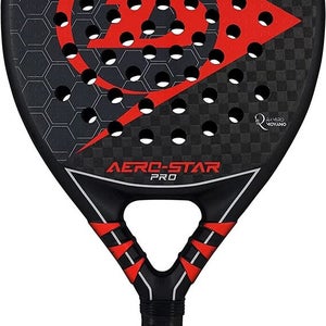 Dunlop Aero-Star Pro Padel Racquet - Black/Red